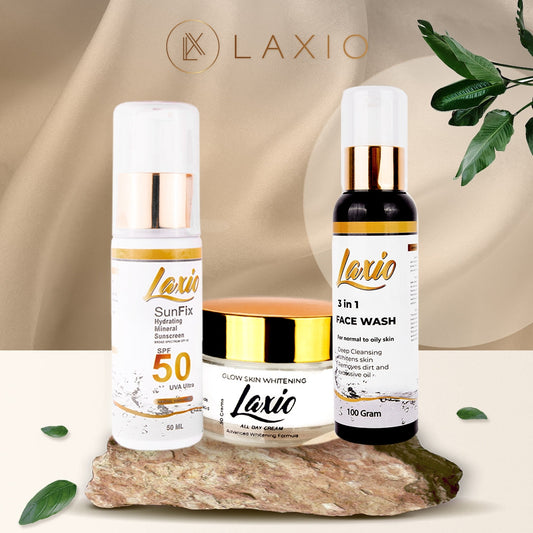 Laxio 3 In 1 Skincare Bundle